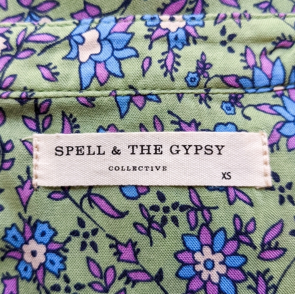 EUC Spell Jasmine Flutter Sleeve Maxi Dress - Picture 8 of 10